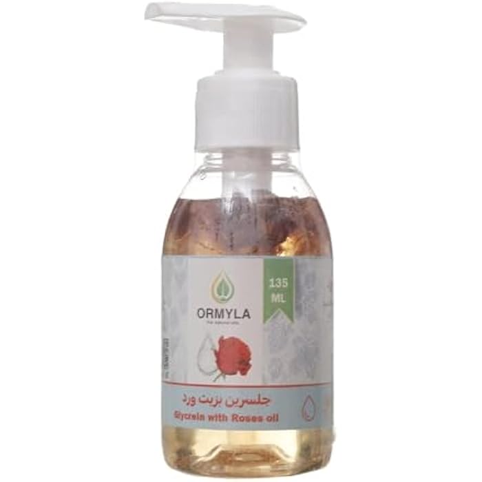 Ormella Glycerin Essential Rose Oil 135ml - Clear G.Yassya-NO-1 - Image 1